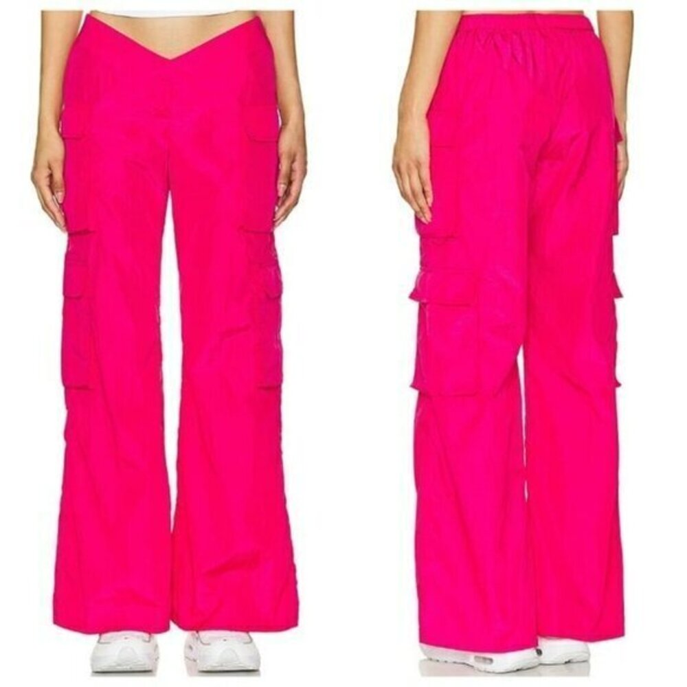Superdown Beatrice Cargo Pant - Hot Pink